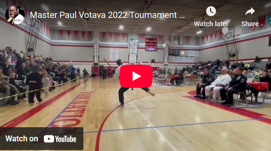 Old Man with a Cane kata win 2022 with Master Paul Votava